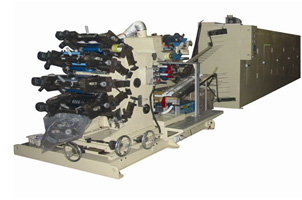Six Color Rotating Printer